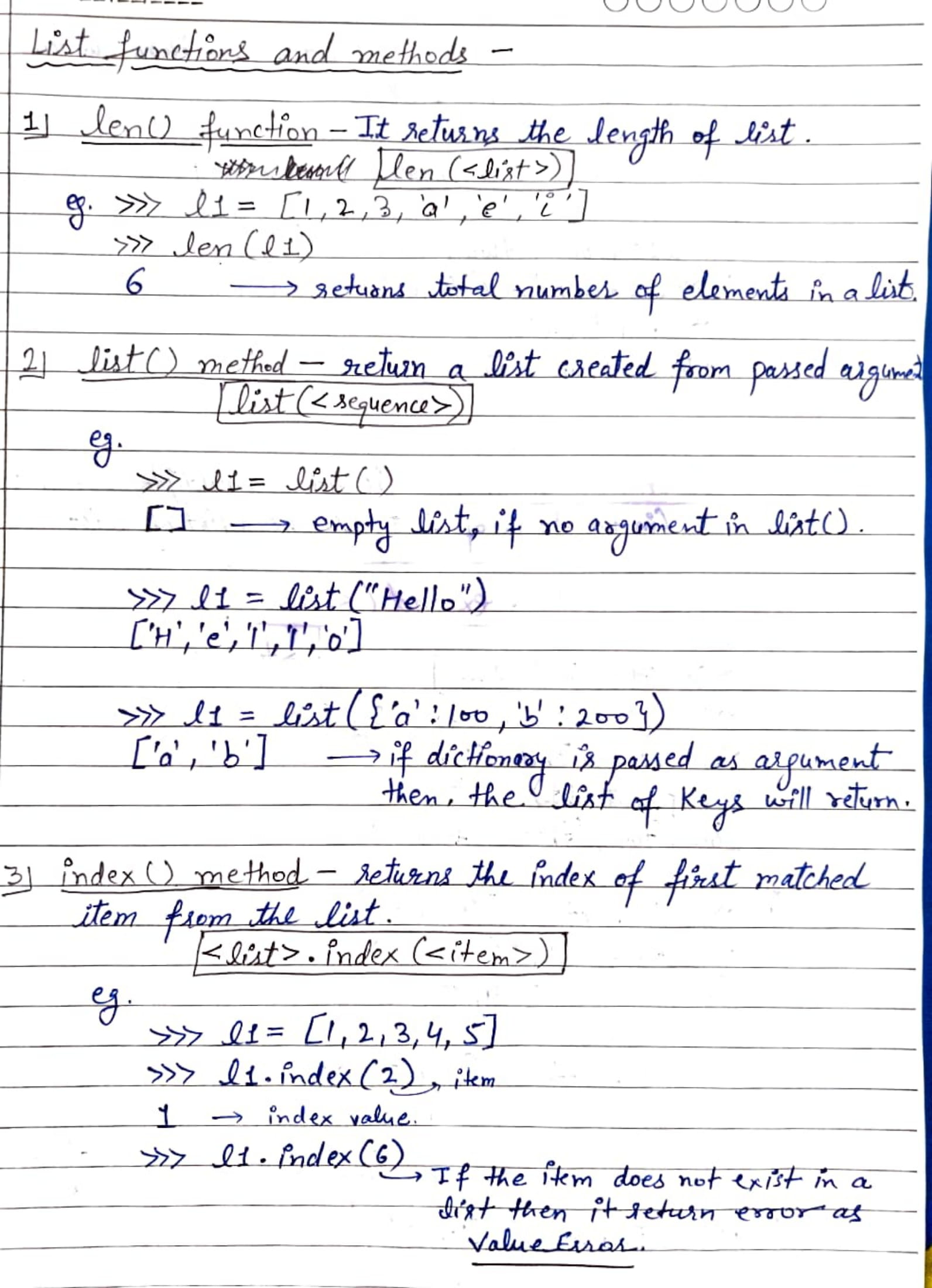 List in Python (Computer Science)
